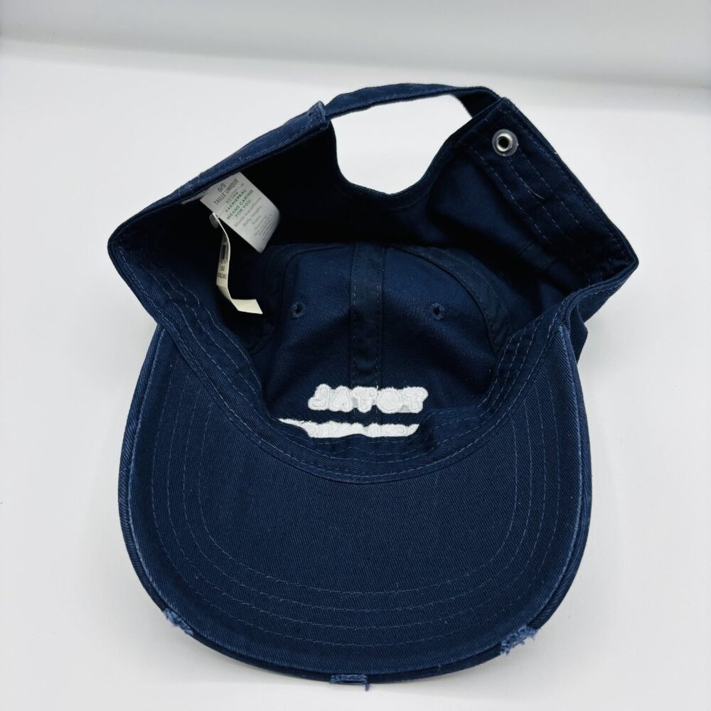 Aerie Baseball Hat Total Optimist Embroidered Adjustable Destressd New - Picture 6 of 7